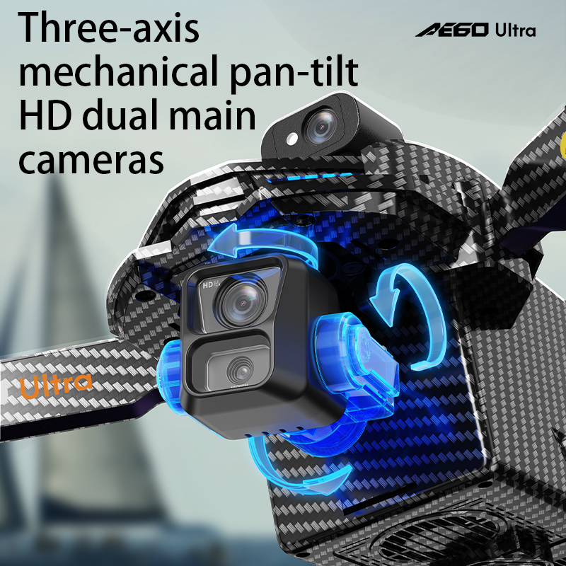 AE60 GPS Drone Profesyonel 8K  - Drone Battery Adapter incelemesi ve fiyatı